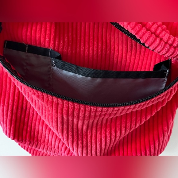 Jansport red cordauroy backpack - Picture 4 of 16